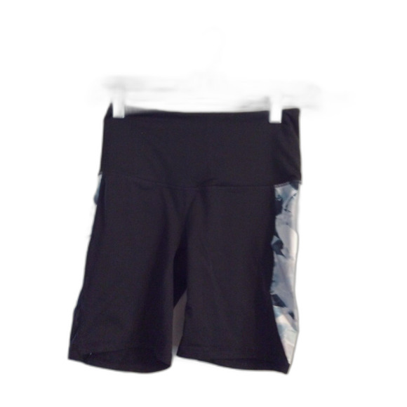 Gaiam Bicycle Shorts Workout Running XS Black Womens Compression - Picture 1 of 4